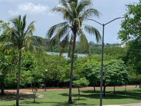 Vista a la laguna